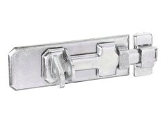 Sicherheits- Schlossriegel,galvanisch verzinkt, dickschichtpassiviert - 140x55