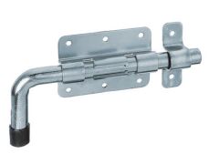 Bolzenriegel, blau verzinkt - 100/170x66