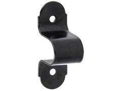 Schlaufe Rund, Schwarz beschichtet - 12x17 (VE20)