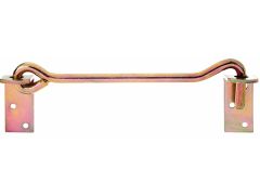 Sturmhaken,m.Gegenpl.,gelb verzinkt ,zA,590x - 12