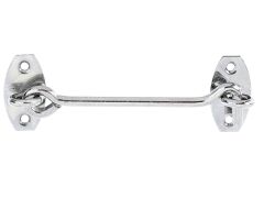 Sturmhaken,a.Plt.,galvanisch verzinkt, dickschichtpassiviert ,zA,120x - 5,8,SB1St