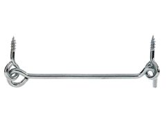 Sturmhaken,m.Öse,blau verzinkt ,zE,120x - 4