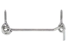 Sturmhaken,m.Öse,galvanisch verzinkt, dickschichtpassiviert ,zE,100x - 4,SB1St