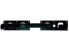 Doppeltorüberwurf,Schmiedeisen, Schwarz 423x70