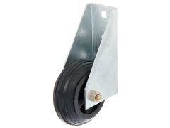 Torlaufrolle für schwere Tore - feuerverzinkt - zum Anschrauben  -  80 mm