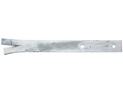 Zaunriegelhalter - feuerverzinkt - zum Einbetonieren  -  300 x 30