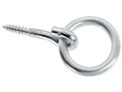 Schraubring zum Einschrauben - blau verzinkt  -  65 mm  / 125 mm lang