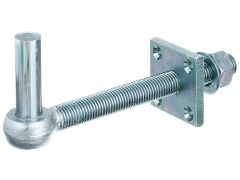 Kloben zum Durchschrauben - ohne Stütze - verzinkt  -  16