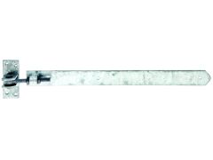 Ladenband gerade/abgerundet - verstellbar - feuerverzinkt  -  460