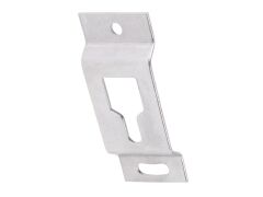 Befestigungsblech für Fensterläden an Hauswänden - Edelstahl  -  75 x 32