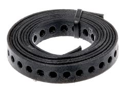 Lochband, verzinkt, schwarz - 20mm/1,5m