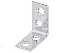 50 Stück Stuhlwinkel,sendzimirverzinkt - 25x25x14