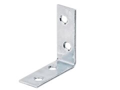 50 Stück Stuhlwinkel, sendzimirverzinkt - 40x40x15