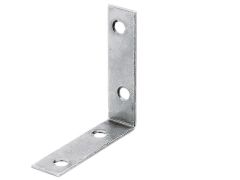 8 Stück Stuhlwinkel, sendzimirverzinkt, 60x60x16