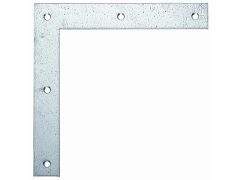 12 Stück Eckwinkel, sendzimirverzinkt - 120x120x20