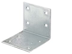 25 Stück Breitwinkel gleichschenklig, sendzimirverzinkt- 60x60x60