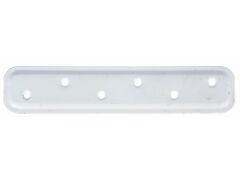 Flachverbinder,weiß,180x40