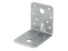Schwerlast Winkelverbinder mit Sicke, verzinkt - 70x70x55