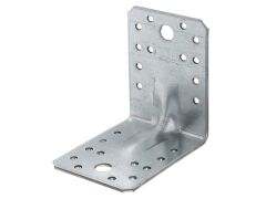 Schwerlast Winkelverbinder mit Sicke, verzinkt - 90x90x65