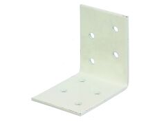 Winkelverbinder,verzinkt ,weiß,50x50x40