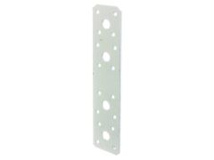 Flachverbinder,verzinkt ,weiß,180x40x3,0