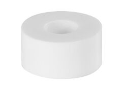 15 Stück Distanzhülse, Kunststoff weiß, - 20x10