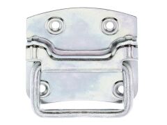 Kistengriff, galvanisch verzinkt, dickschichtpassiviert, 80x74x11