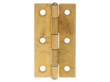 Scharnier, Messing, 64x34x1