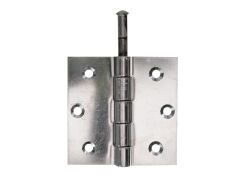 Scharnier,Stift lose,Edelstahl,76x76x2