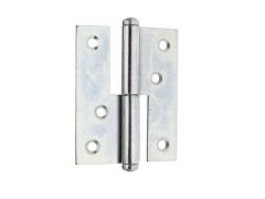 Aushebescharnier, verzinkt ,rechts, 80x65x1,8