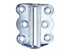 Scharnier, selbstschließend, blau verzinkt 70x65x1 SB1St