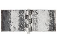 Scharnier, breit, Stahl roh zum Anschweißen 50 x 120 x 5mm