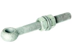 Augenschraube, mit Zubehör, feuerverzinkt , M16/130