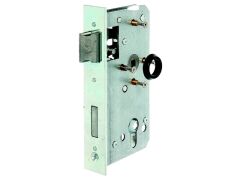 Ersatzschloss, Dornmaß 55, verzinkt , Schlosskasten 34