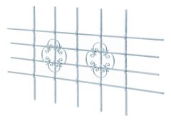 Fenstergitter Salzburg, kürzbar - 1680x840mm