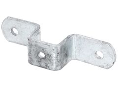 Befestigungslasche für Universalpfosten, feuerverzinkt