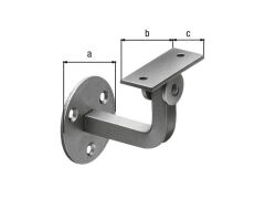 Handlaufstütze, Auflage verstellbar, verzinkt , - 60