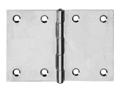 Breite Scharniere,  47 x 30 mm hell verzinkt