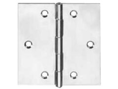 Käntige Scharniere,  60x60 mm hell verzinkt