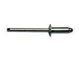 500 x Standard Blindniet Alu/Alu Flachkopf 3,2x16 -...