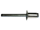 500 x Standard Blindniet Alu/Stahl Senkkopf 2,4x06 -...