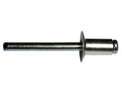 500 x Standard Blindniet Alu/Stahl Senkkopf 5,0x08 - Klemmbereich: 2,5-4,0mm
