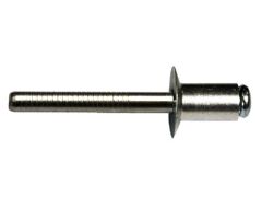 500 x Standard Blindniet Alu/ A2 Senkkopf 3,2x08 - Klemmbereich: 3,5-5,0mm