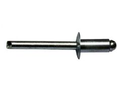 500 x Standard Blindniet Stahl/Stahl Flachkopf 4,0x14 - Klemmbereich: 7,5 -10,0mm