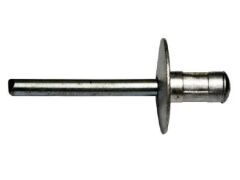 500 x Multigrip Nieten Alu/Stahl Großkopf 4,0x9,5x12 - Klemmbereich: 1,2-6,4mm