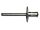 250 x Multigrip Nieten Alu/Stahl Großkopf 4,8x12,5x14 - Klemmbereich: 4,0-9,5mm