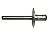 250 x Multigrip Nieten Alu/Stahl Großkopf 4,8x17x14...