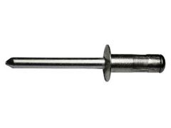 500 x Multigrip Nieten Alu/ A2 Flachkopf 3,2x12,5 - Klemmbereich: 5,5-9,5mm