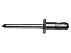 500 x Multigrip Nieten Alu/ A2 Flachkopf 4,8x10,3 - Klemmbereich: 1,0-6,4mm