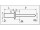 500 x Dicht-/Becherniet Alu/Alu Flachkopf 3,2x9,5 - Klemmbereich: 3,5-5,0mm